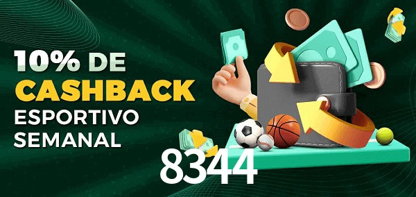 10% de bônus de cashback na 8344